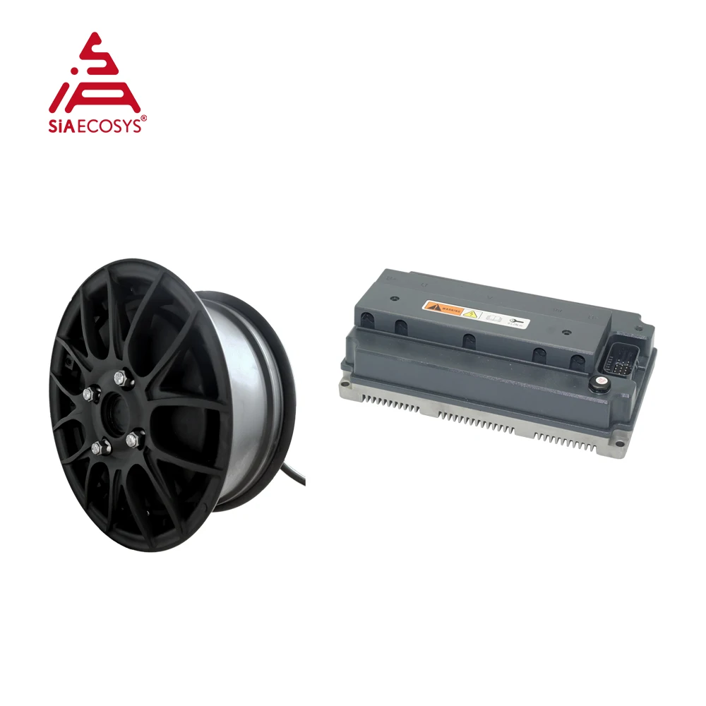 Фото QS MOTOR 12-дюймовый 5000 Вт 72 В 90 км/ч двойной ступица колеса комплект для переоборудования электромобиля новый сорт для электромобилей ATV мотоцикл двигатель №1