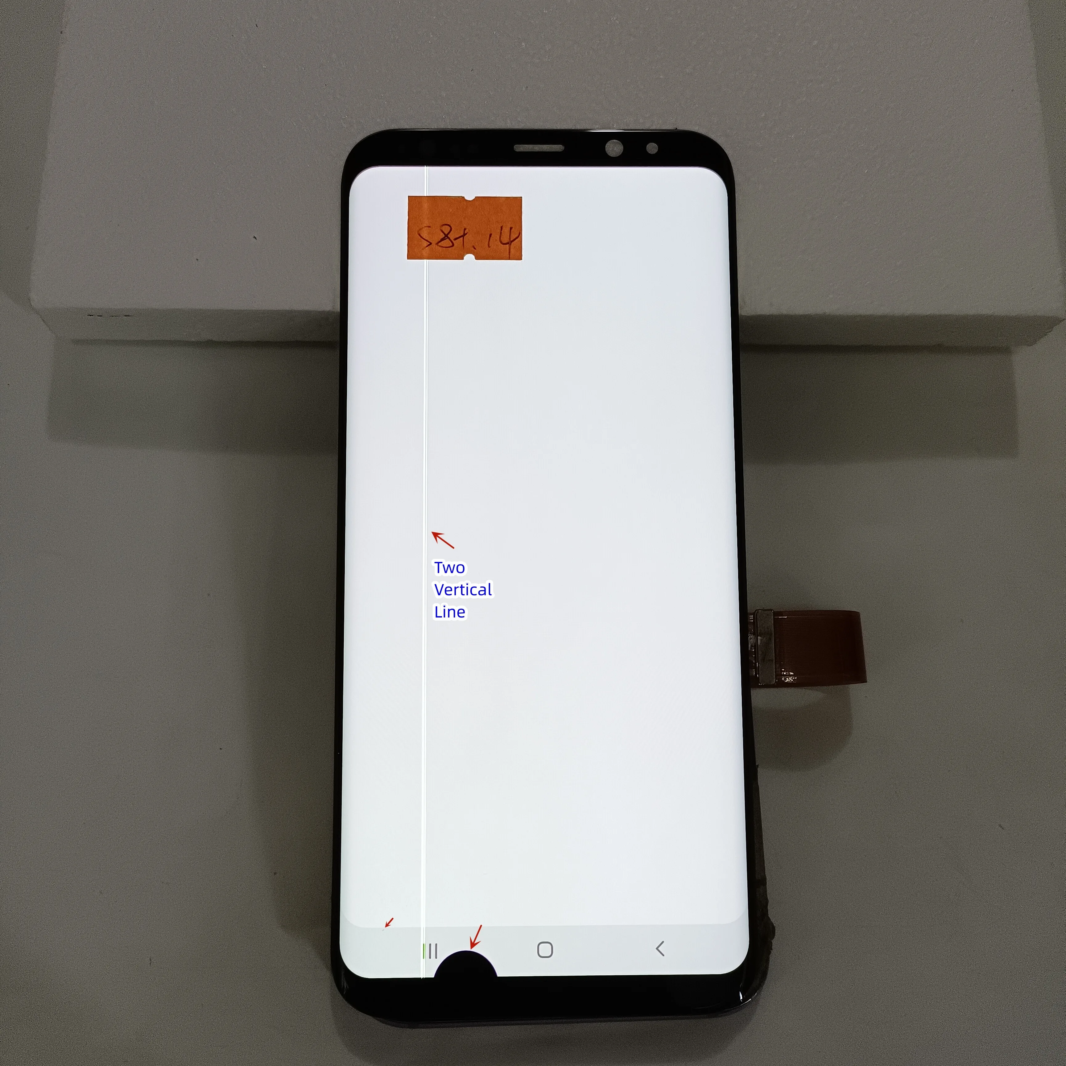 Оригинальный дисплей для Samsung Galaxy S8 Plus G955 G955F ЖК-дисплей с рамкой + сенсорным