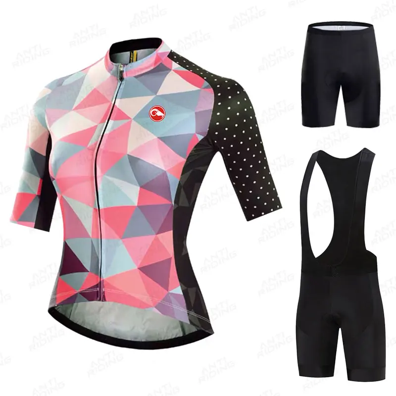 Hot Sale New 2022 Pro Women Cycling Set MTB Bike Clothing Women's Racing Bicycle Clothes Ropa Ciclismo Cycling Wear Cycling Jer