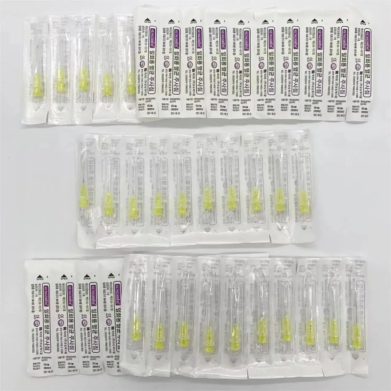 Фото Одноразовый пластик Медицинская красота 30G, 18G, 25G, 27G, 31G, 32G, 34G Безболезненная маленькая игла Стерильный инжекторный микрофон ro Инструменты для красоты №4