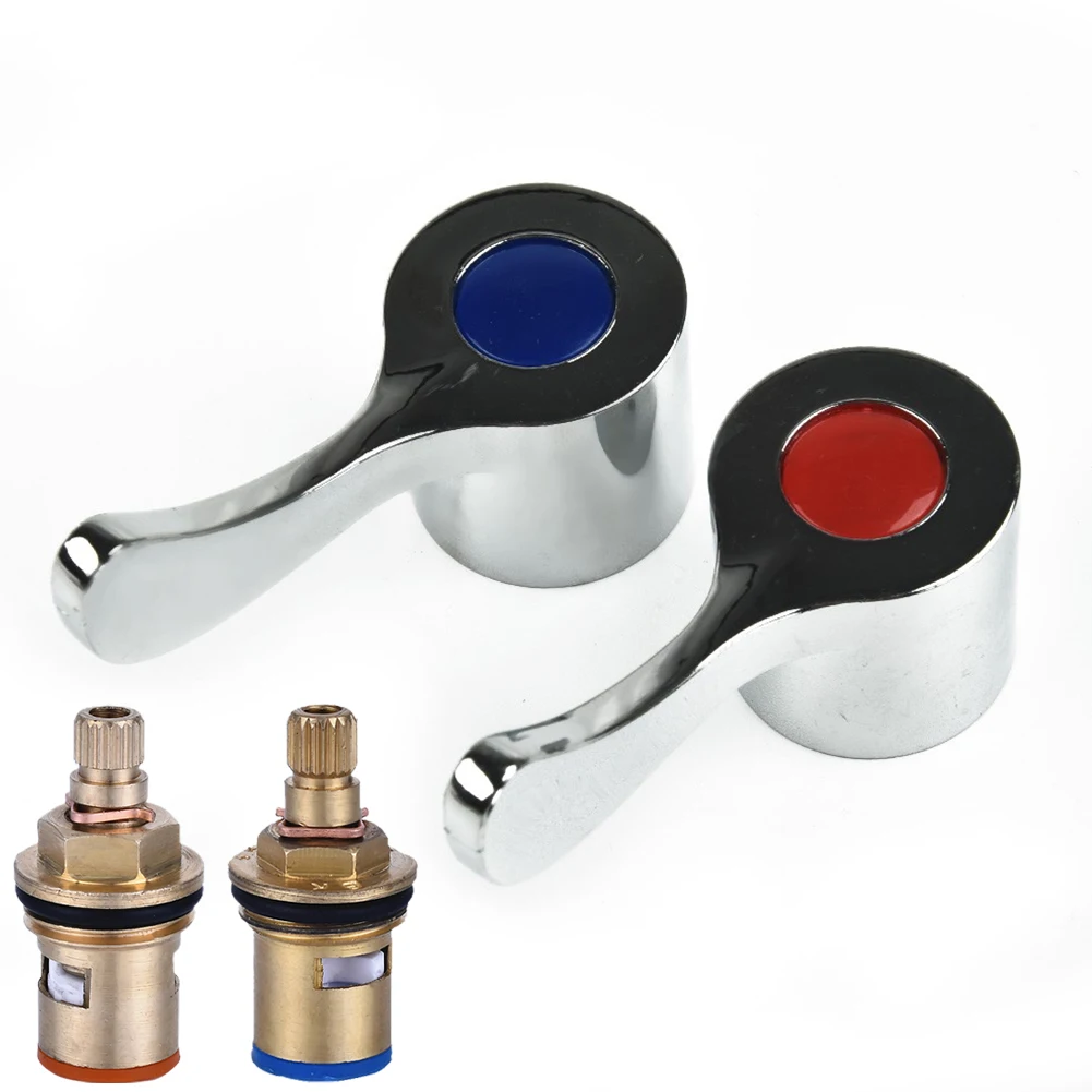 

Basin Taps For Professional Universal Kit Zinc Alloy Faucet Handle Valve And Turn Tap Handle Knob Lever Taps Tops