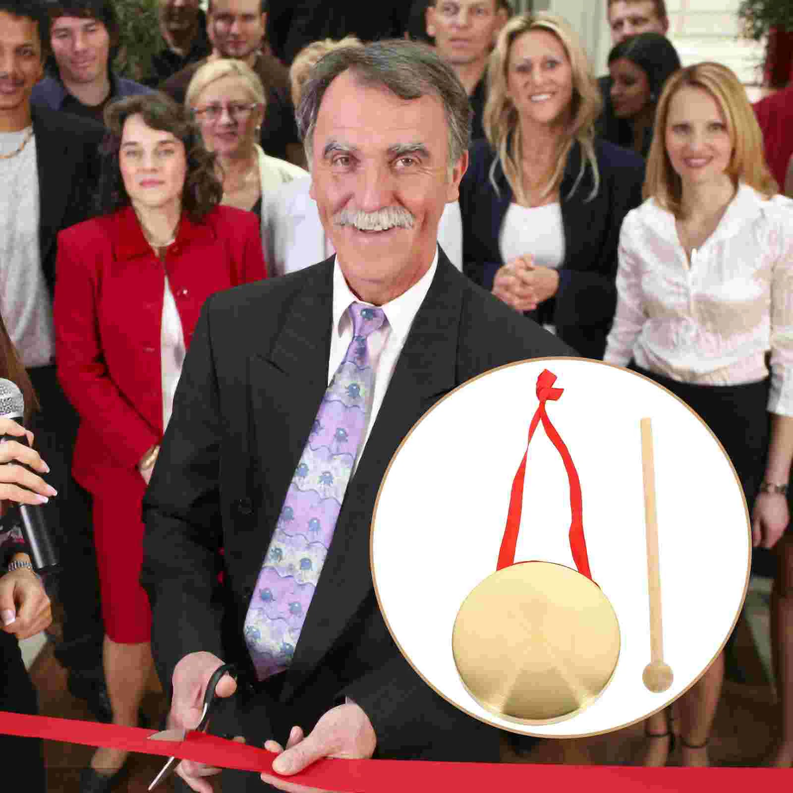 Gong Toys Музыкальный инструмент Интересная рука Прочный для открытия компании