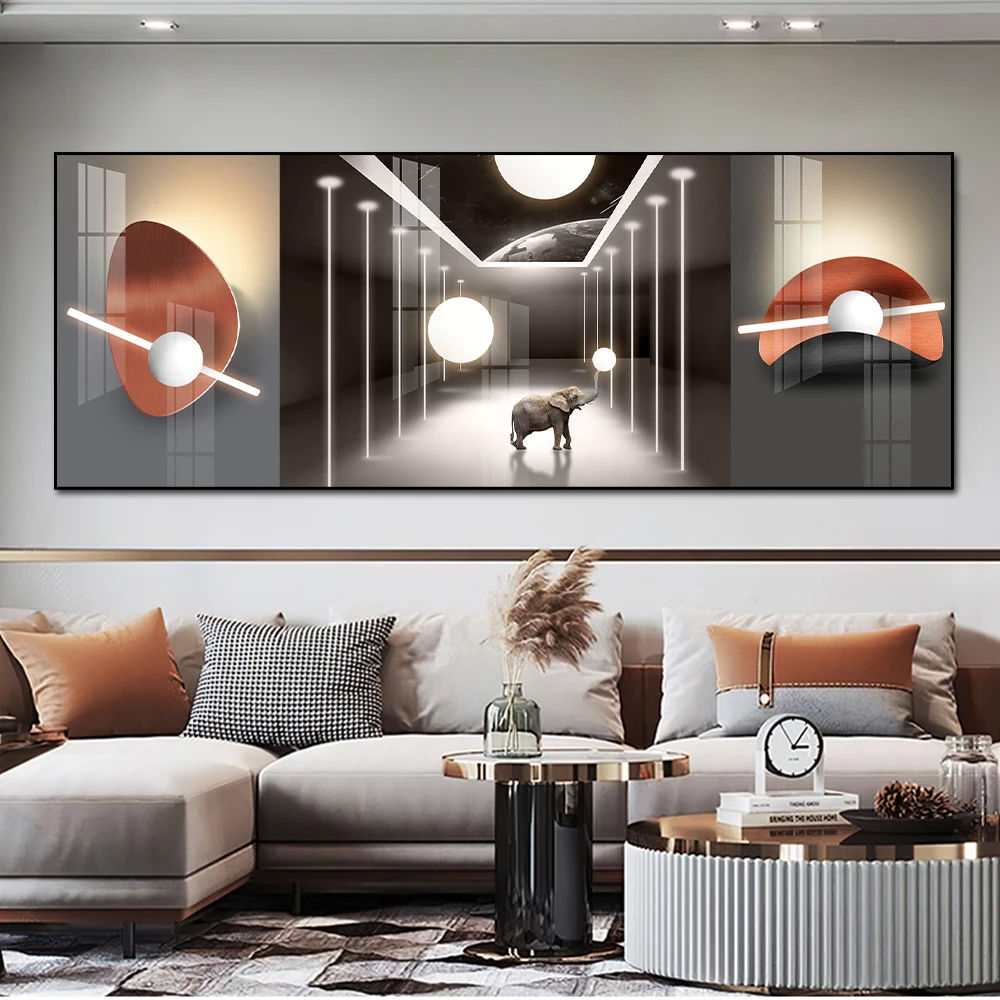 

Modern Abstract Geometric Solid Poster and Print Canvas Painting 3d Visual Effects Nordic Wall Art Picture for Living Room Decor