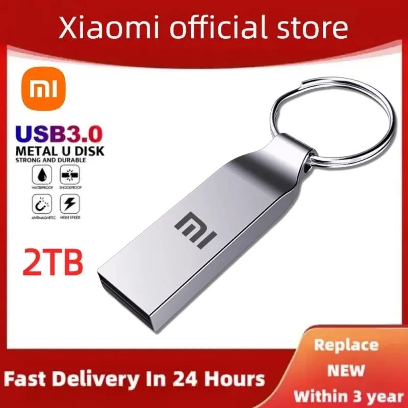 XIAOMI 1 ТБ OTG 2 в Usb Pen Drive 3.1 Type-c Флэш-накопители для мобильного телефона 512G Память