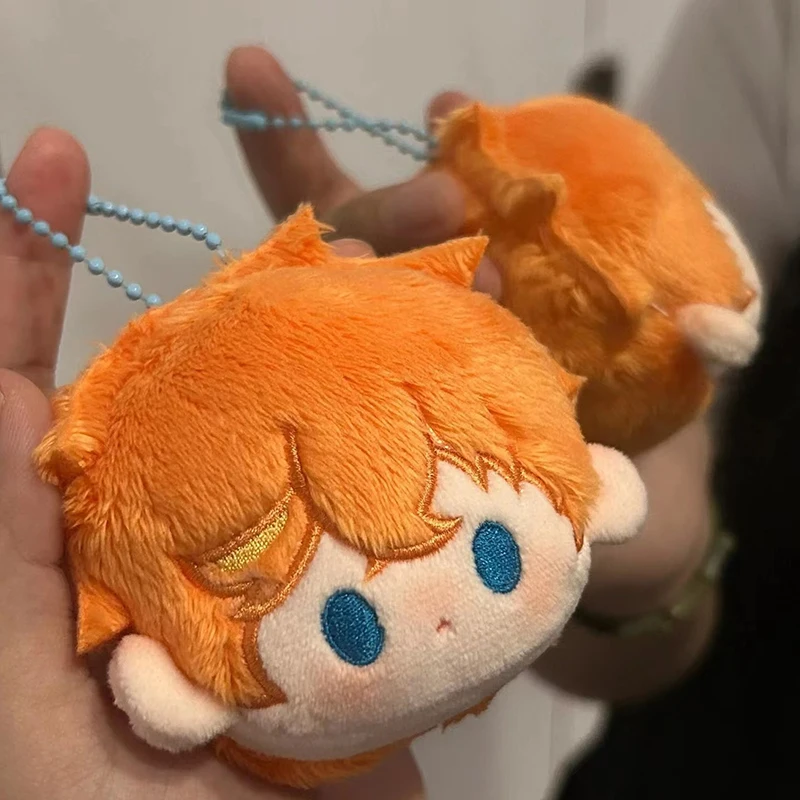 

Game Genshin Impact Tartaglia Cute 5CM Dango Plush Stuffed Doll Cotton Kawaii Plushie Anime Cosplay Xmas Gift