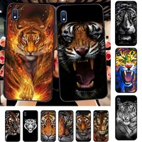 fhnblj ferocious tiger animal phone case for samsung a51 01 50 71 21s 70 31 40 30 10 20 s e 11 91 a7 a8 2018