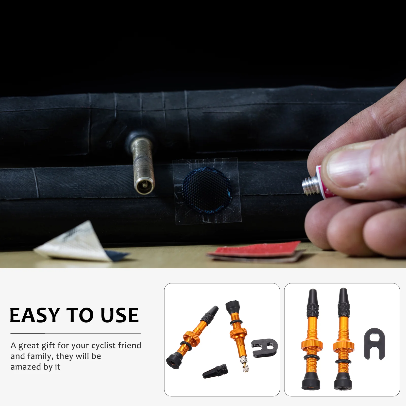 Газовая насадка для велосипеда клапаны шток шин бескамерные колпачки адаптер