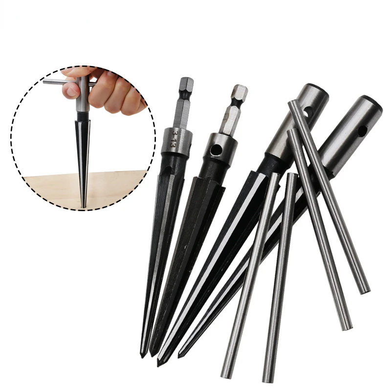 

Hand Taper Reamer Metal Reamer Deburring Enlarge Pin Hole Handheld Reamer For Plastic Wood Metal Drilling Tools 3-13mm 5-16mm