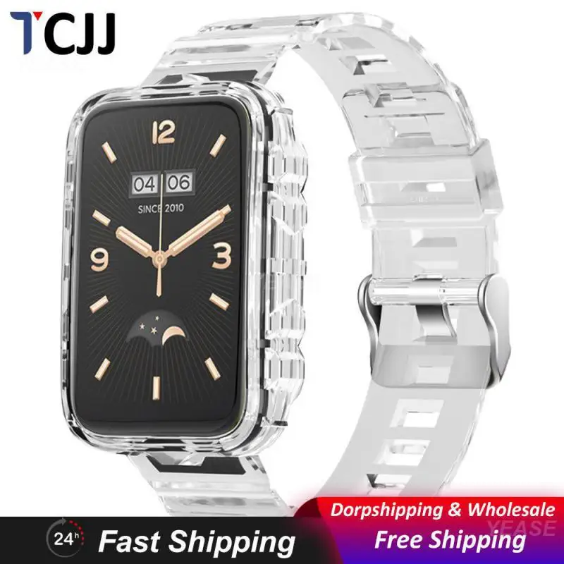 

Smart Watch Strap Comfortable Smooth And Comfortable Feel Waterproof New For Band7pro Watchband Tpu Strap Fashion Strap