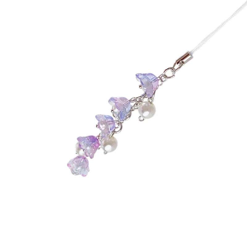 Цепочка для камеры уникальный брелок ключей Ландыши подвеска телефона идеальный