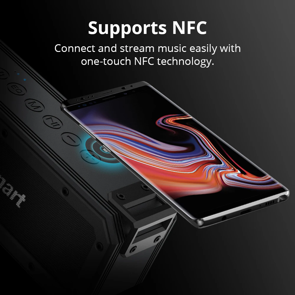 Портативная колонка Tronsmart Element Force + Bluetooth 5 0 SoundPulse водонепроницаемая IPX7 TWS NFC