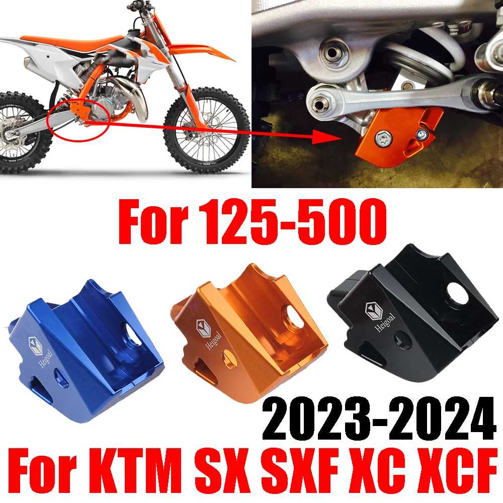 

For KTM SX SXF XC XCF 125 150 250 300 350 400 450 500 2023 2024 Accessories Rear Shock Absorber Link Guard Linkage Protector