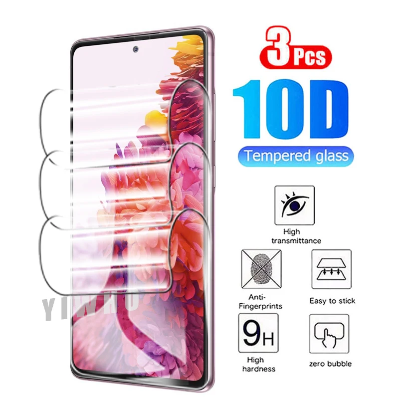 3 шт. Гидрогелевая Защитная пленка для экрана Samsung Galaxy S21 FE 5G S20 |