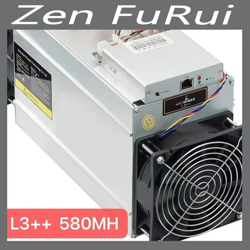

Free Ship L3++ 580M 600Mh Scrypt Algorithm Plus Used Mining Asic Hashboard Litecoin Miner Bitmain Antminer L3++ With PSU