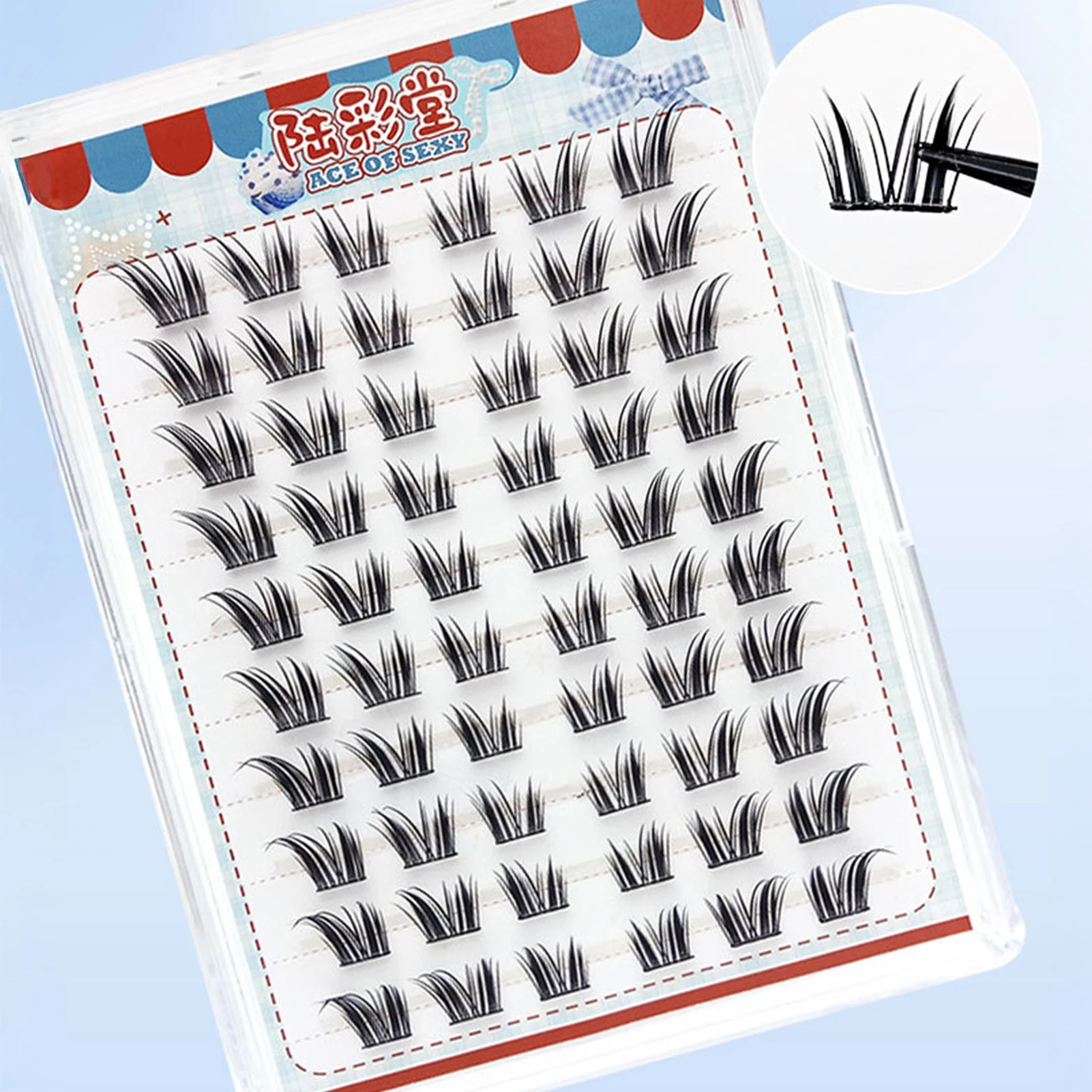 10 рядов без клея нижние ресницы сделай сам самоклеящиеся наращивание ресниц