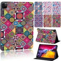for ipad pro 9 7ipad pro 11 201820202021apple ipad pro 10 5 leather bohemian pattern print protective stand tablets case