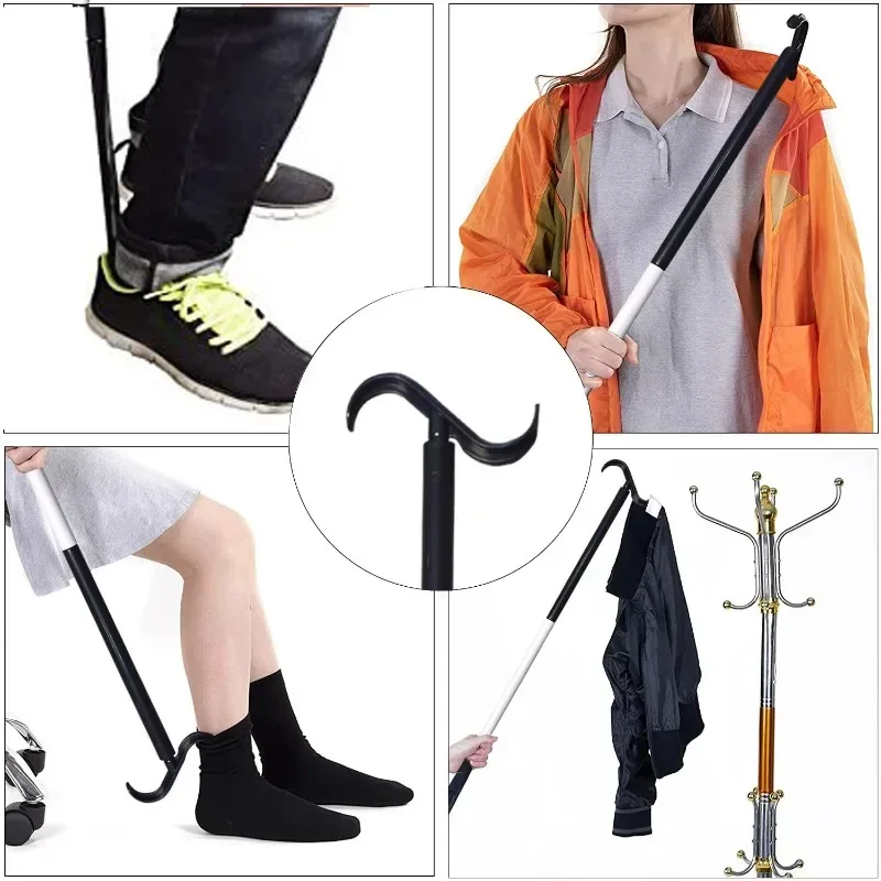 Многофункциональный туалетный Стик с длинной ручкой для съемки обуви