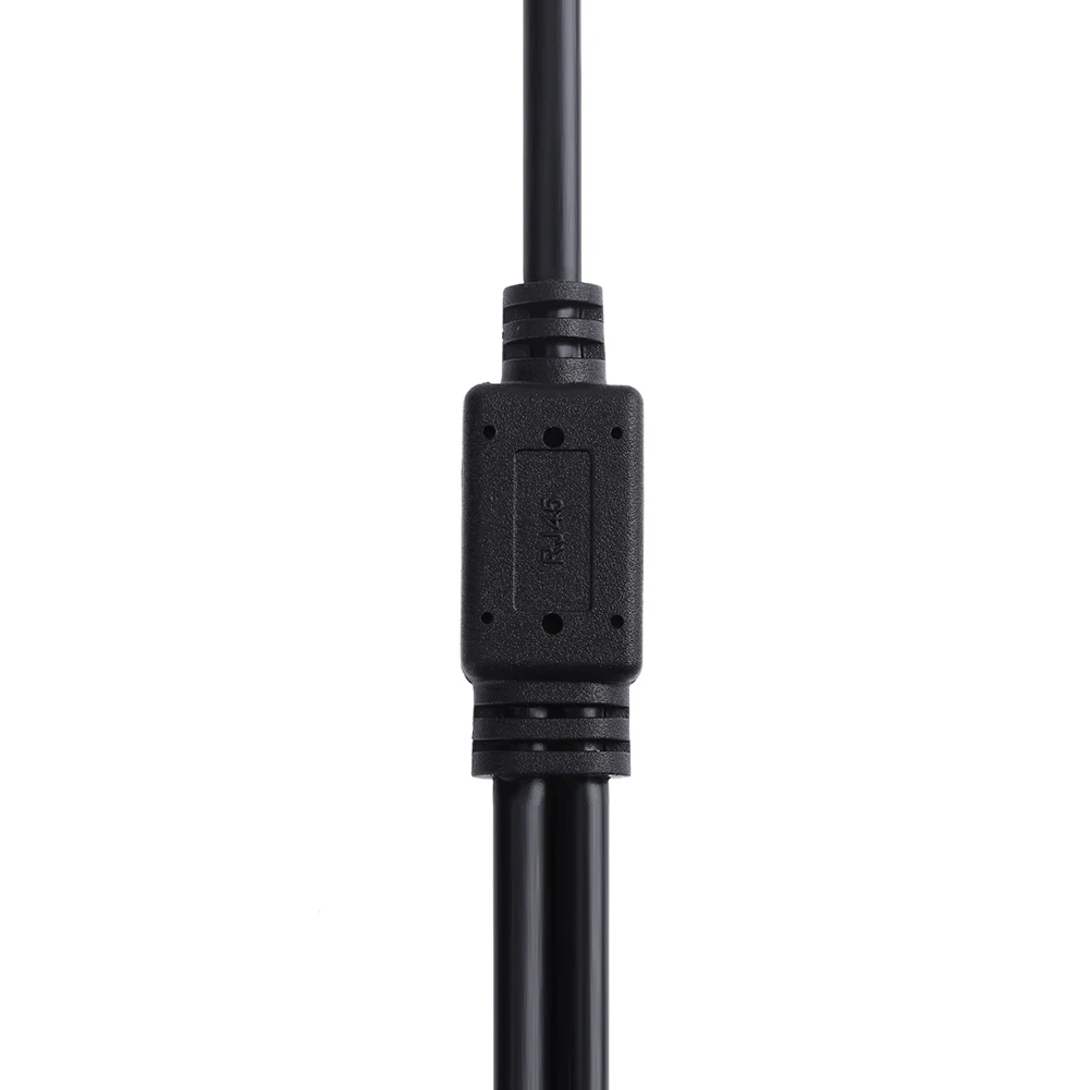 Разветвитель RJ45 папа на 2 разъема мама DSL LAN Сетевой кабель-адаптер Ethernet