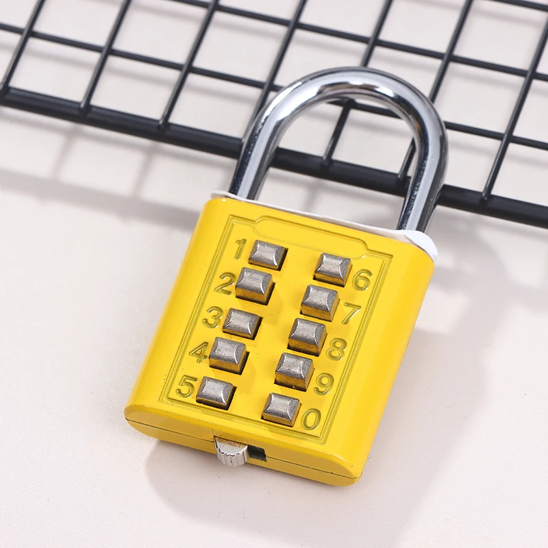 Замок с кодом для дома, чемодана, багажа, путешествий, 6/8/10 цифр