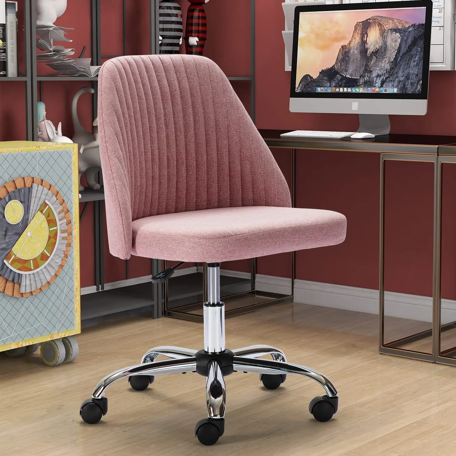 

DR Modern Design Velvet Office Desk Chair