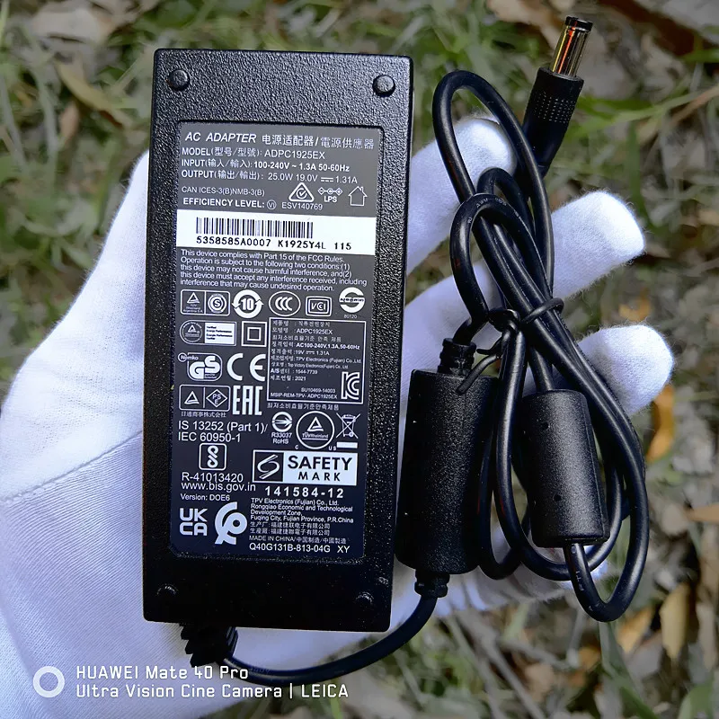 Оригинальный адаптер переменного тока ADPC1925EX 19 В 1 31 А для Philips/AOC 24B2XD/24B2XDM/24B2XDA