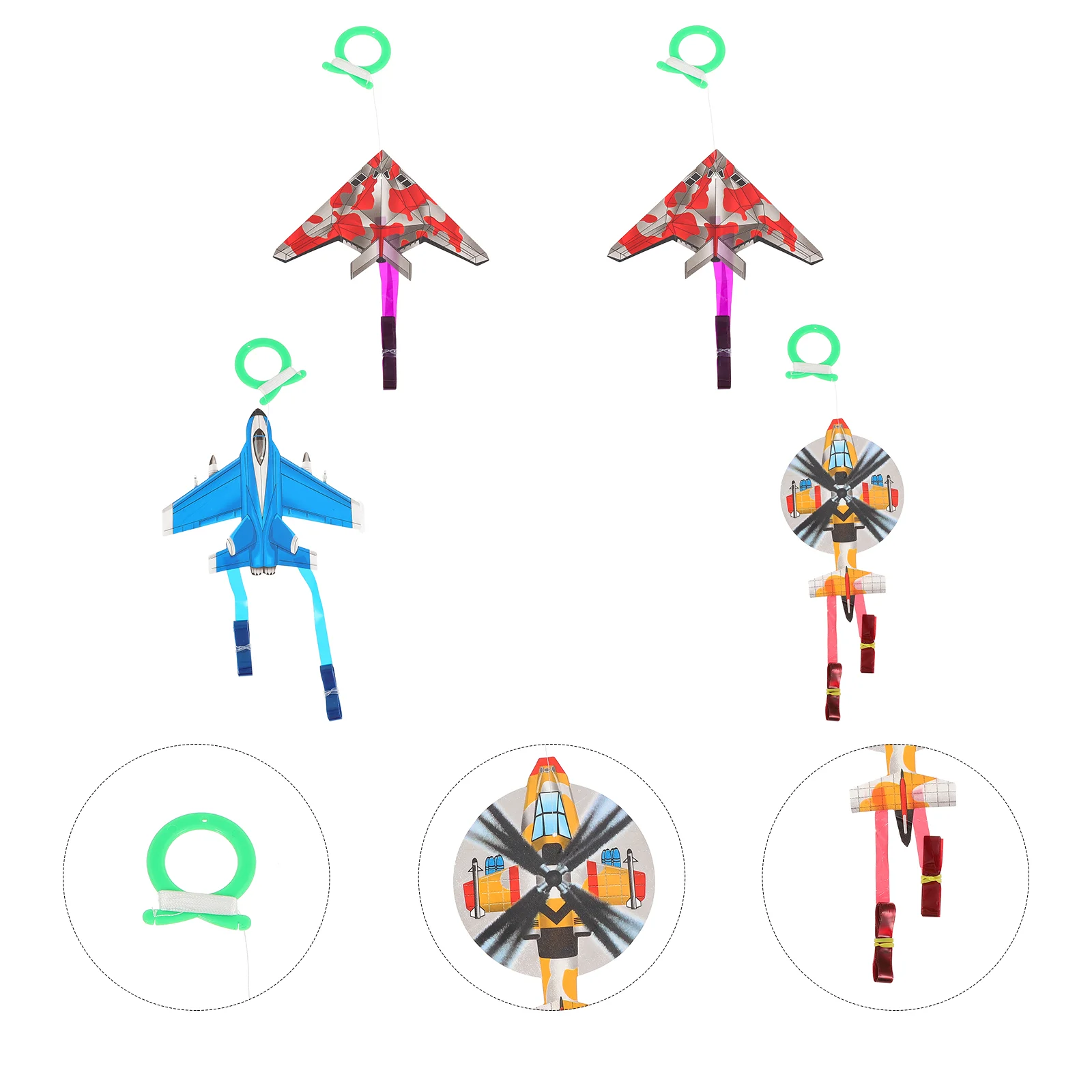 4 шт. мини-мультяшный воздушный змей новые игрушки детские летающие воздушные