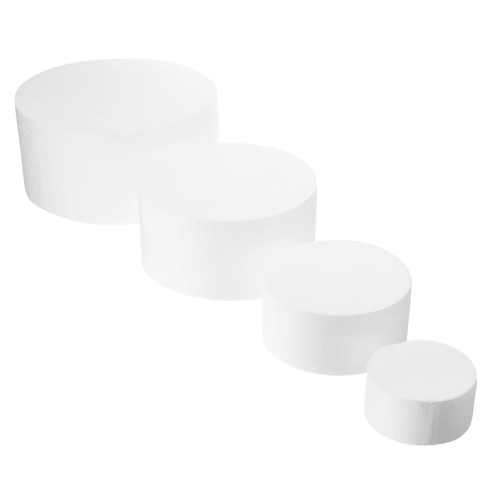 

Cake Embryo Model Practical Dummies DIY Foams Craft Mold White Wedding Cupcake Stand
