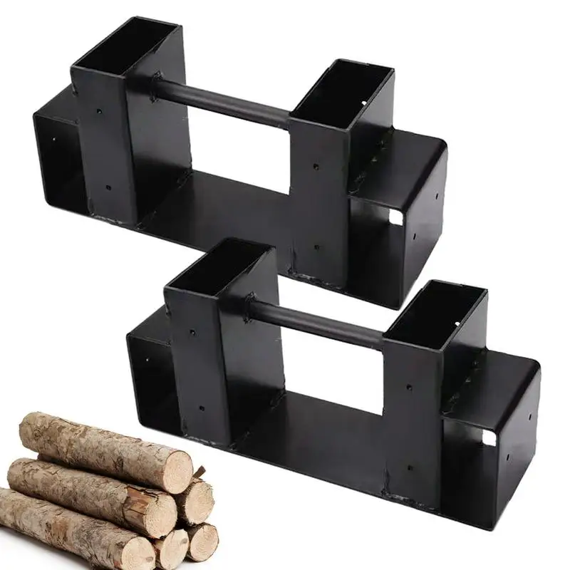 

Fireplace Log Stand Outdoor Firewood Storage Rack Stand Heavy Duty Stainless Steel Fireplace Log Stand For Indoor Garages Back