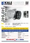

349840 air conditioning compressor MASTER II MEGANE I SCENIC I SCENIC I TRAFIC II