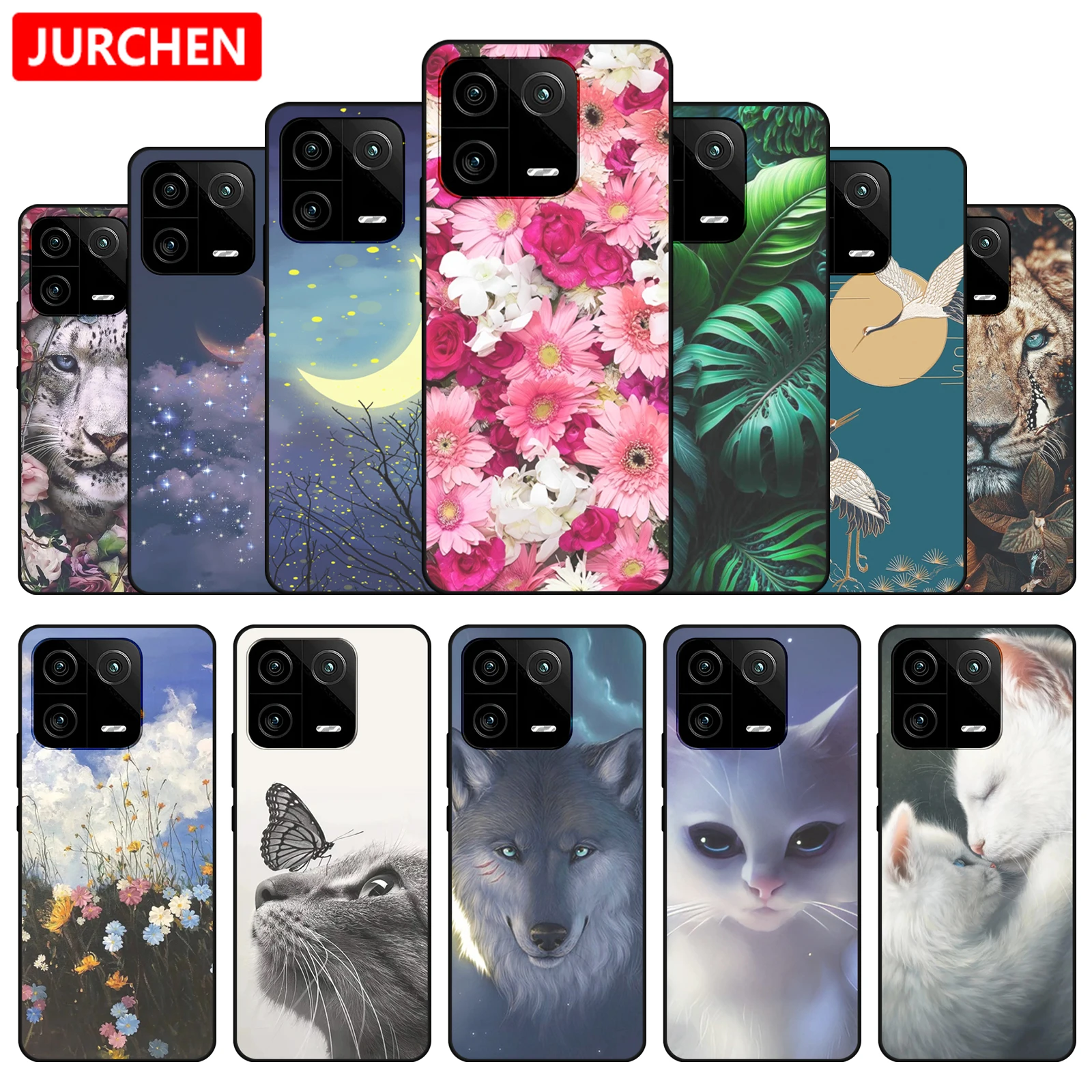 Силиконовый чехол для Xiaomi 13 2211133C 2211133G персонализированный мультяшный Кот собака