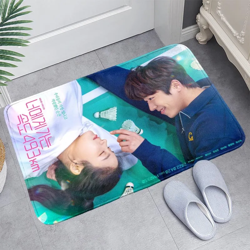 

Chae Jong Hyeop Doormat Floor/Bath/Kitchen/Beach Mat Flannel Sponge Fabric 3D Printed Shaggy Custom Decoration For Bedroom