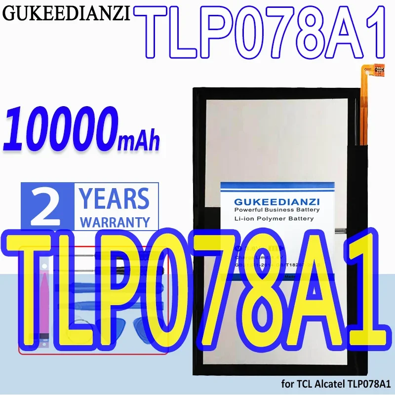 Аккумулятор GUKEEDIANZI большой емкости 10000 мАч для TCL аккумуляторов планшетов Alcatel