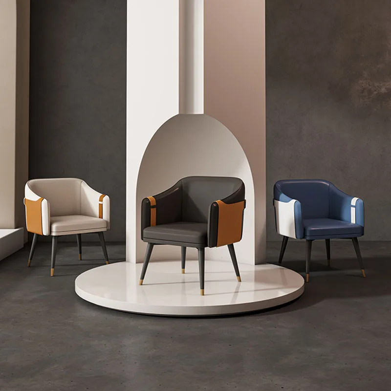 

Regale Makeup Dining Chair Armrest Free Shipping Ergonomic Lazy Classics Chairs Modern Designer Cadeiras De Jantar Furniture