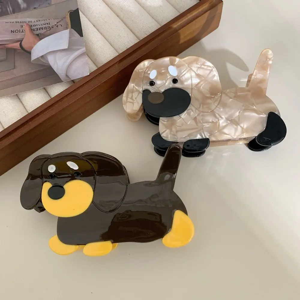 Модная уксусная кислота ацетат колбаса собачья шерсть коготь большой для волос