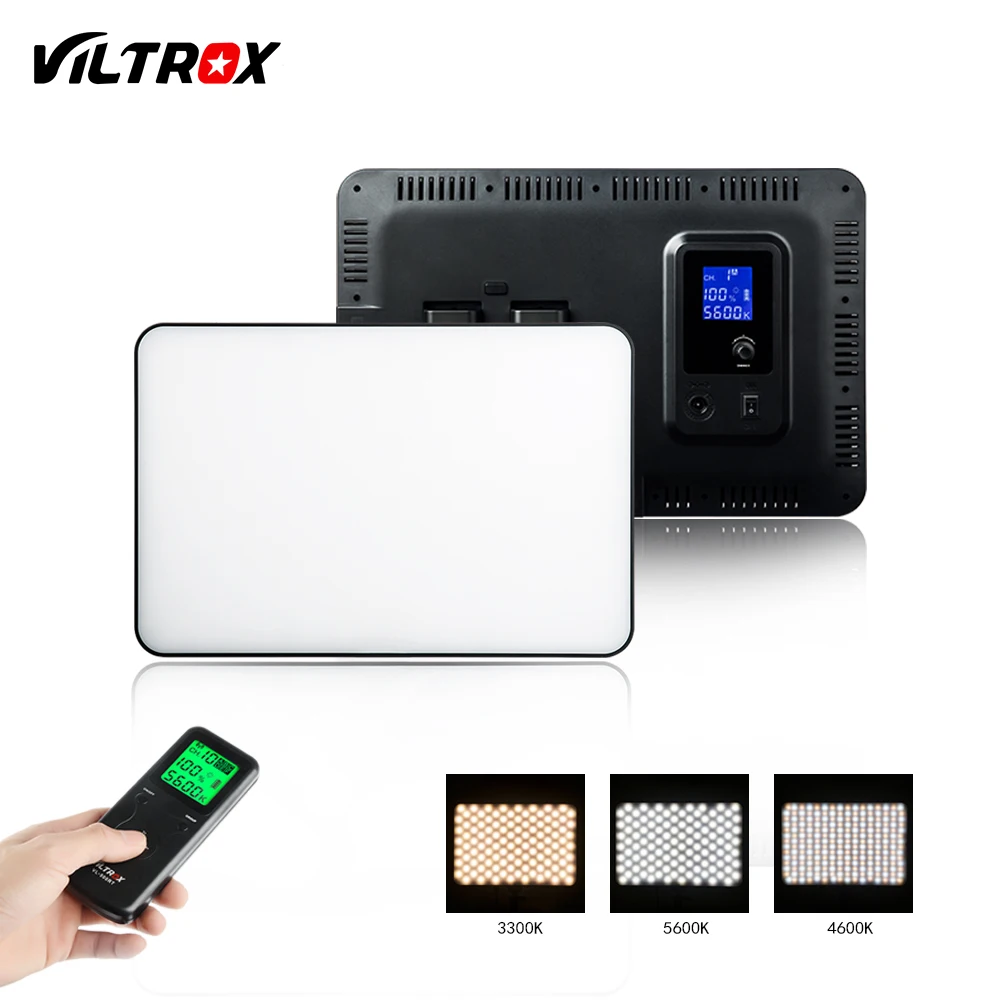

Viltrox VL-400T 40W фотокамера светодиодный студийный свет для видео двухцветная с регулируемой яркостью + пульт дистанционного управления для Canon ...