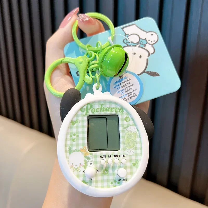 Kawaii Sanrio аниме My Melody Cinnamoroll брелок для игровой машины Pachacco Kuromi милый мультяшный