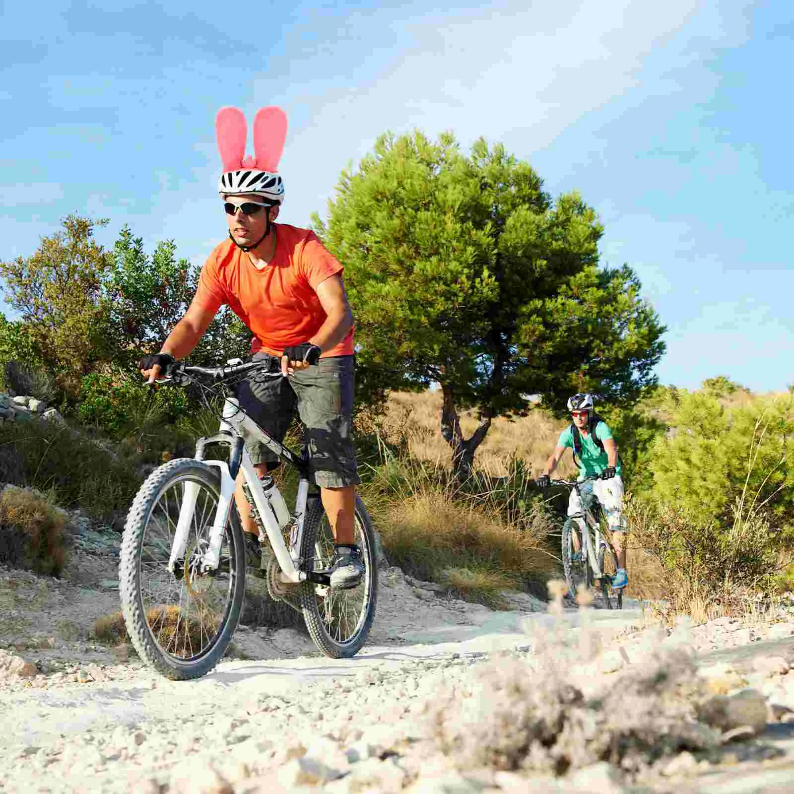 Кроличьи уши орнамент креативное украшение мотоцикл кролик декор аксессуар