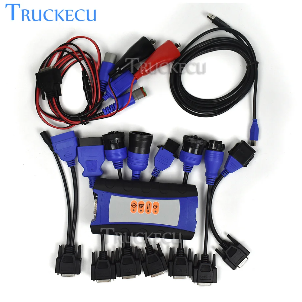 

For USB Link 2 Truck Diagnostic Instrument 125032 BT compatible Version for Heavy Duty Truck Scanner Diagnostic Tool Cables