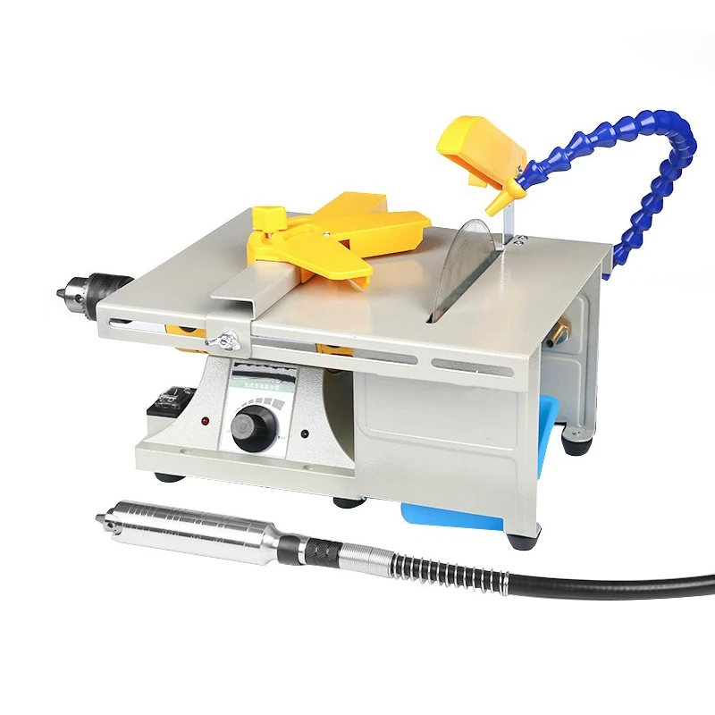 Multifunctional Table Saw Tool 110/220V Stone Polishing Machine Jade Carving Water Cutting Polishing Machine 850W LK