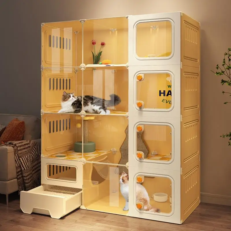 Кошачья вилла для дома суперспециальный большой свободный космический туалет