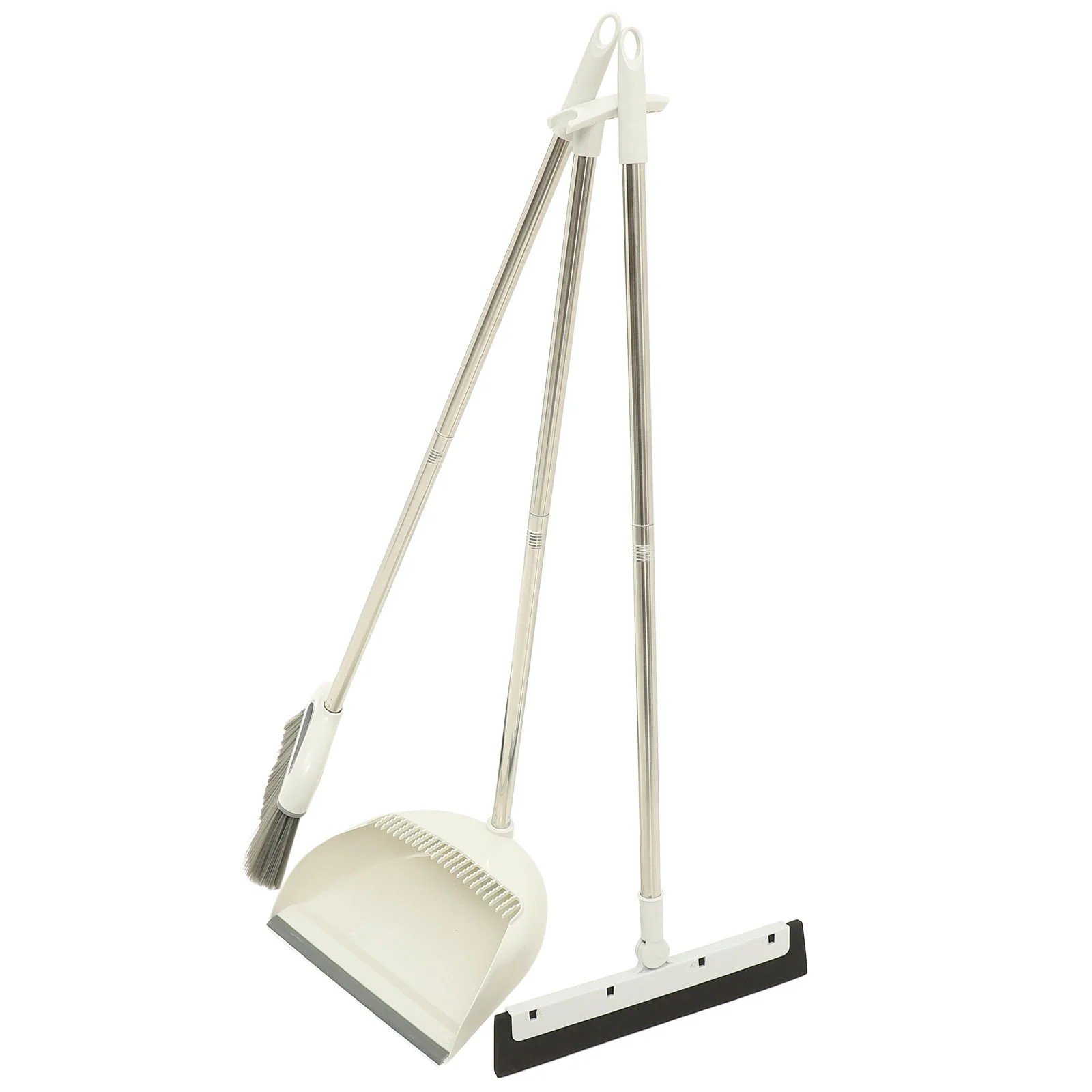 

Broom Metal Handle Home Dustpan Garbage Household Cleaning Supply Long Dustpans