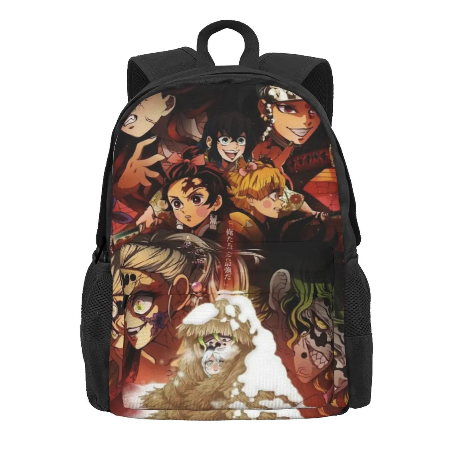 

Demon Slayer 9 school bags Kawaii Woman Backpack Anime Ita Bag Man Bag Women'S Bag Tote Bag