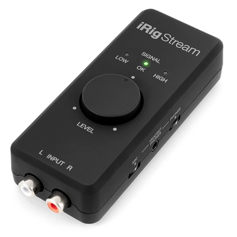 

IK iRig Stream Portable mobile phone live K singing card converter