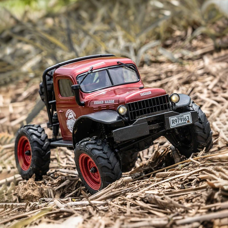 Fms 1/24 Xiaoqi Semi-Truck Simulation Fcx24 Игрушечный автомобиль с дистанционным управлением Вагон