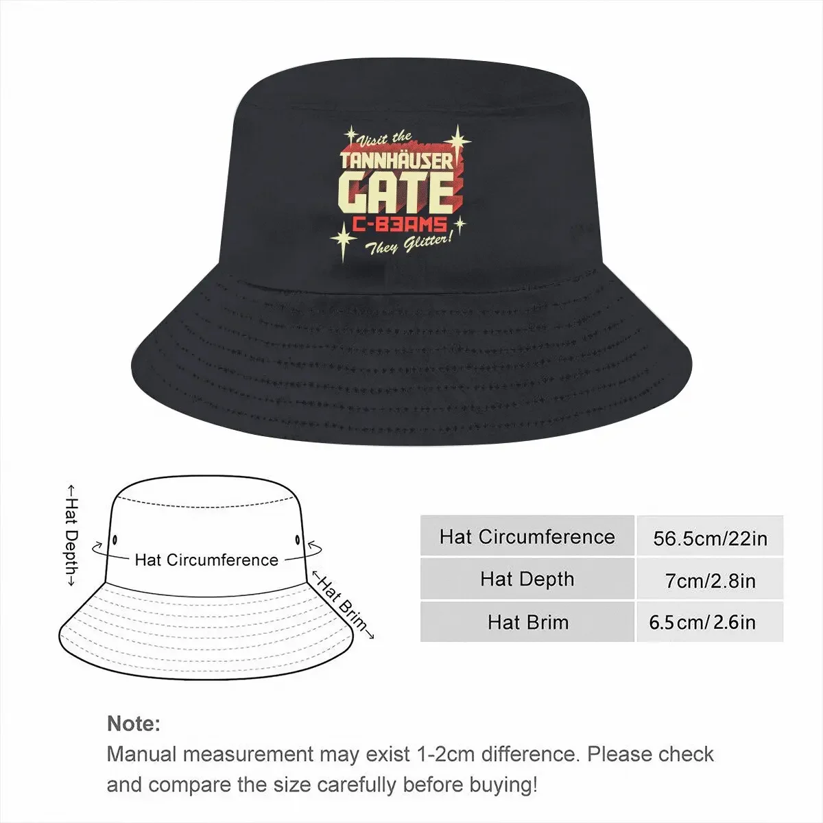 Панамы унисекс Tannhauser Gate Blade Runner 2049 солнцезащитная кепка в стиле хип-хоп для