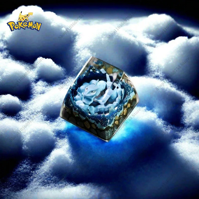 Колпачок для клавиш из смолы с изображением покемона персонаж аниме Dragonair-Dark 3D