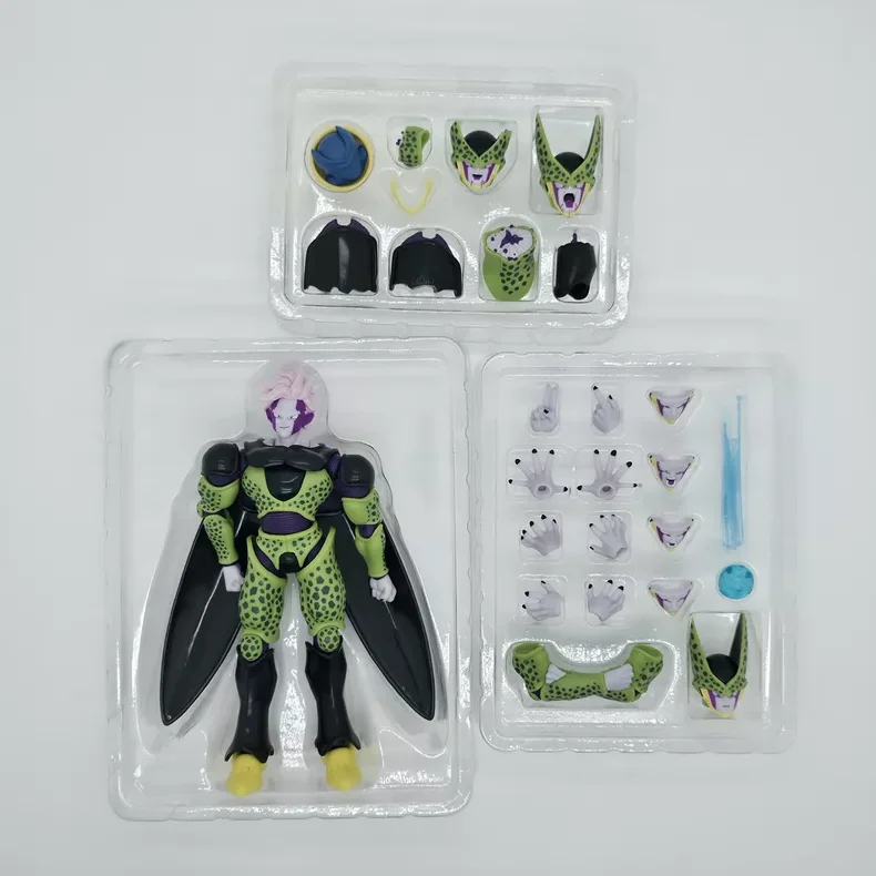 В наличии: Фигурка KW Studio Dragon Ball Z Cell Mask Perfect Monster DX, сине-фиолетовая версия KW006ADX  KW006BDX, аниме-фигурка, игрушка (art.: 3920da74cb1bc) - 3920da74cb1bc