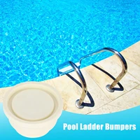 2pcs pool step bumpers rubber stopper for pool ladder swimming pool ladder replacement parts stoppers safety guard supplies