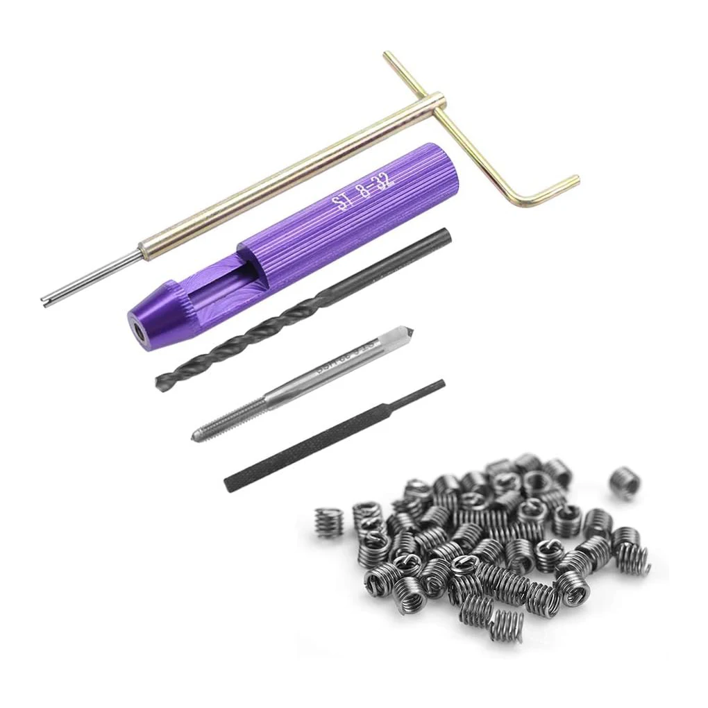 

Coiled Wire Insert Set Reinforce And Maintain Products Easily Thread Repair Insert Kit Quick Repair