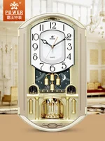 Large 3d Luxury Music Wall Vintage Creative Timing Pendulum Silent Clock Art Retro Decorative Relogio De Parede Decor
